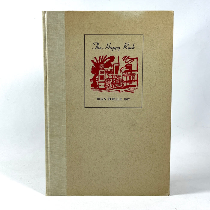 Bern Porter, The Happy Rock: A Book About Henry Miller, 167/3000, 1947 Very Good+ HC