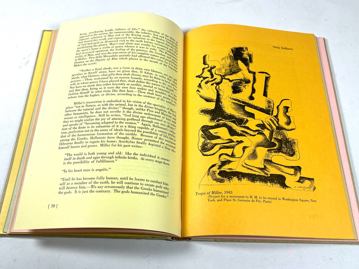 Bern Porter, The Happy Rock: A Book About Henry Miller, 167/3000, 1947 Very Good+ HC