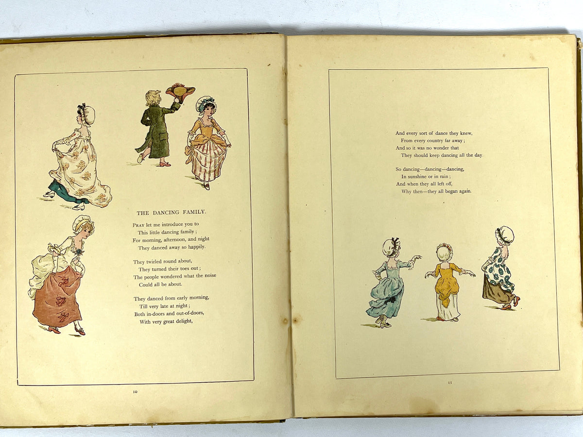 Marigold Garden: Pictures and Rhymes, Kate Greenway, Good HC