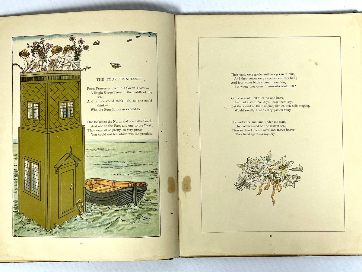 Marigold Garden: Pictures and Rhymes, Kate Greenway, Good HC