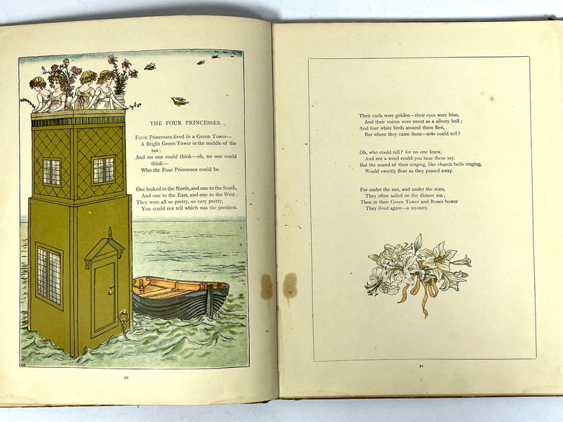Marigold Garden: Pictures and Rhymes, Kate Greenway, Good HC