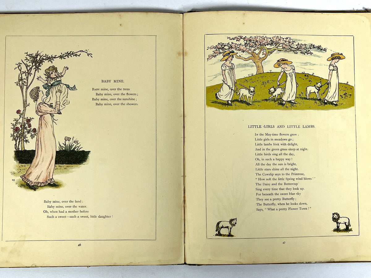 Marigold Garden: Pictures and Rhymes, Kate Greenway, Good HC