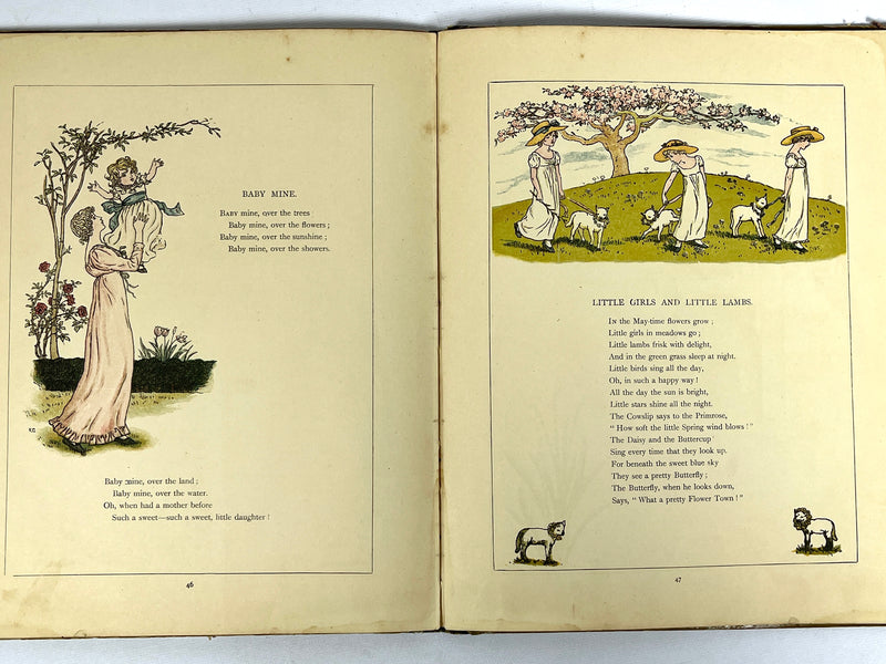 Marigold Garden: Pictures and Rhymes, Kate Greenway, Good HC