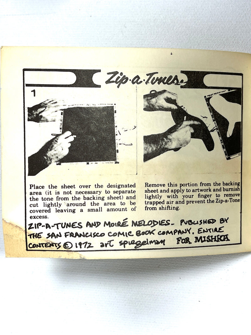 Zip-a-Tunes and Moiré Melodies Featuring Skeeter Grant's Skinless Perkins, 1972, Very Good staplebound.