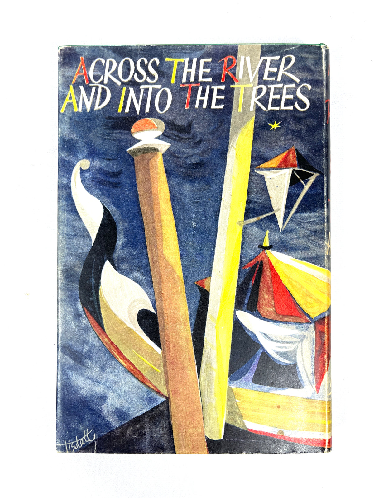 Ernest Hemingway, Across the River and Into the Trees, Jonathan Cape, 4th Print, 1961, Near Fine hardcover w/DJ.
