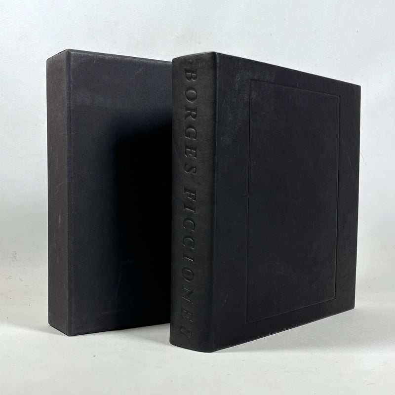 Jorge Luis Borges, Ficciones, Limited Editions Club, 1984 illust. Sol Lewitt, SIGNED, Fine
