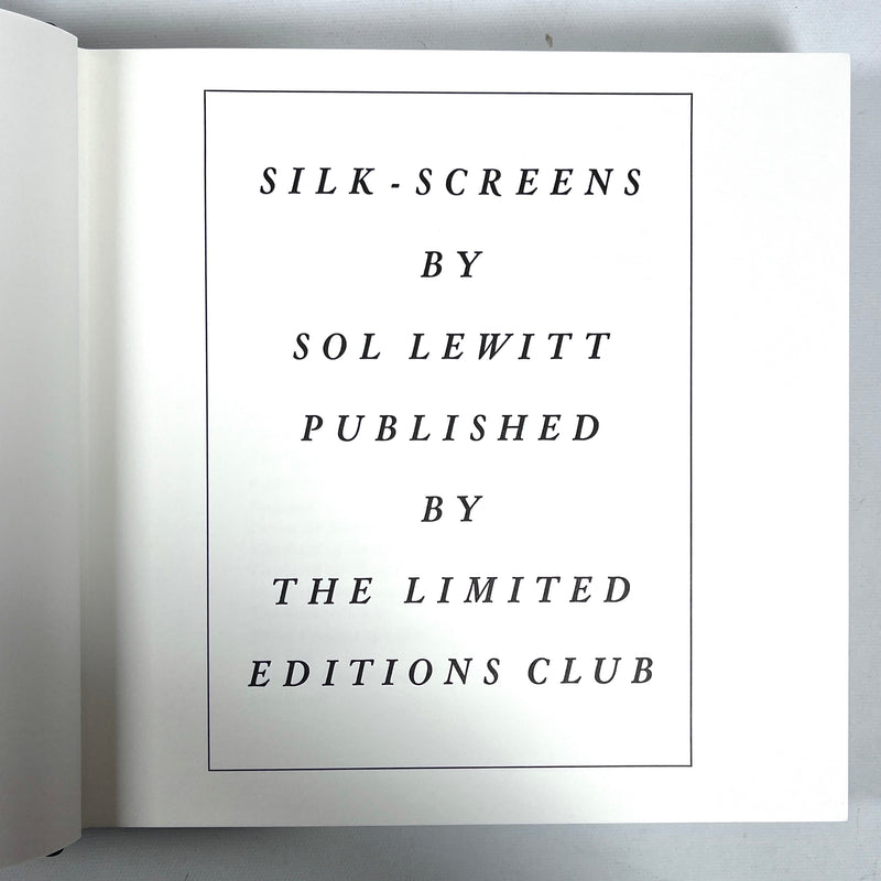 Jorge Luis Borges, Ficciones, Limited Editions Club, 1984 illust. Sol Lewitt, SIGNED, Fine