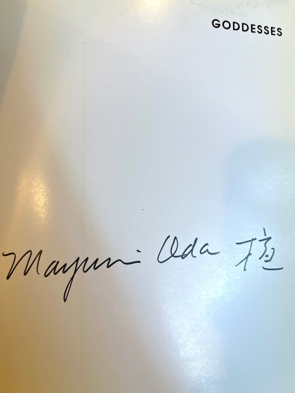Goddesses, Mayumi Oda, Volcano Press / Kazan Books, Signed Expanded Ed., 1988, Very Good softcover.