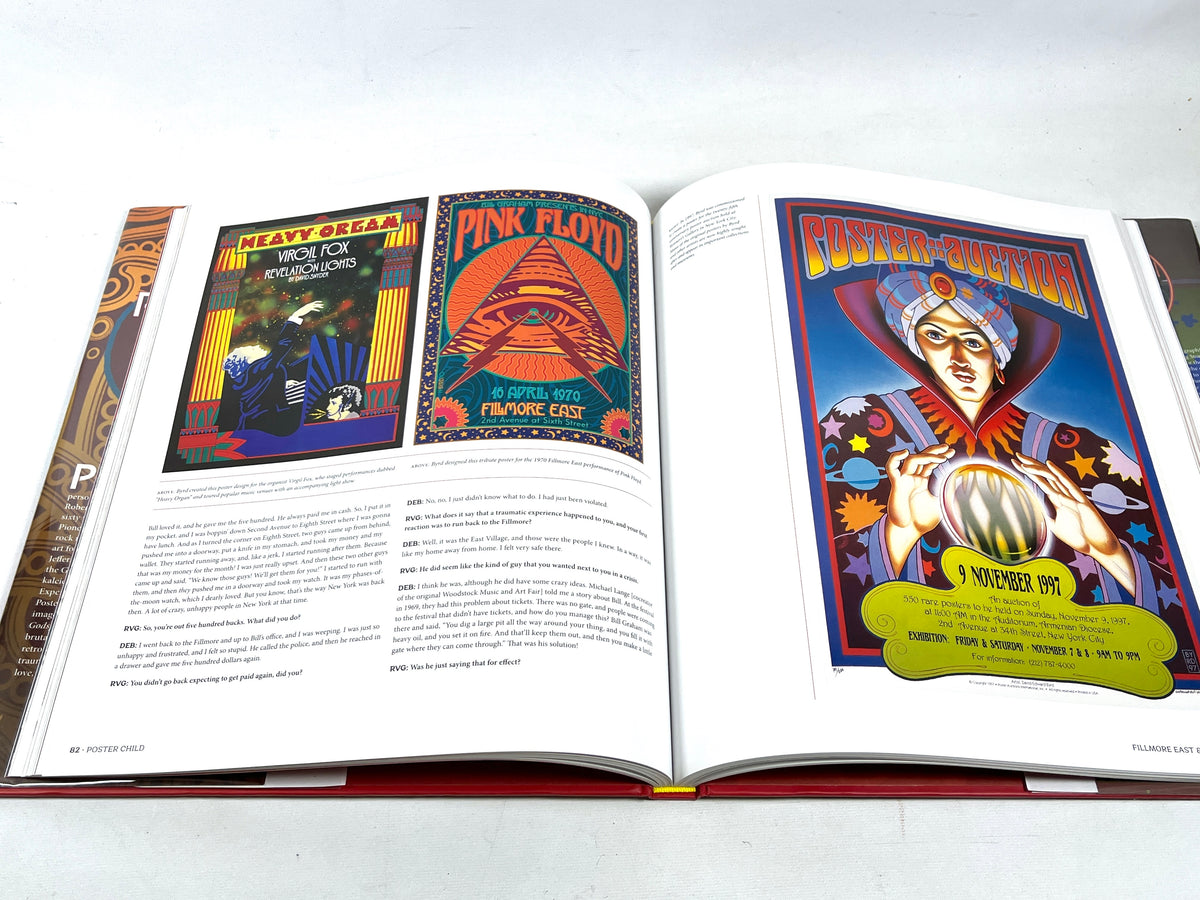 Poster Child: Psychedelic Art & Technicolor Life of David Edward Byrd, 2023, New HC w/DJ