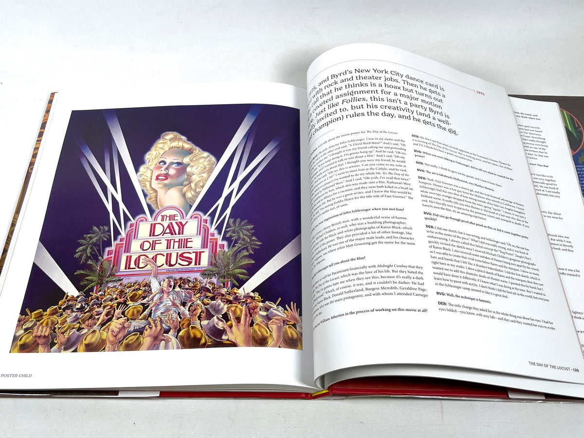 Poster Child: Psychedelic Art & Technicolor Life of David Edward Byrd, 2023, New HC w/DJ