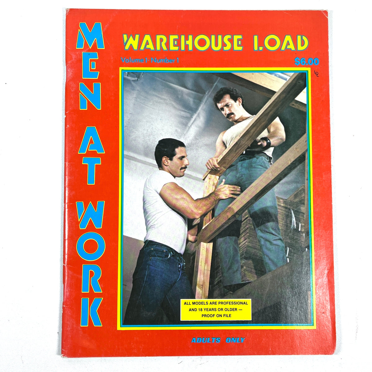 Men At Work: Warehouse Load, London Enterprises Ltd 1979, VG SC magazine, gay interest