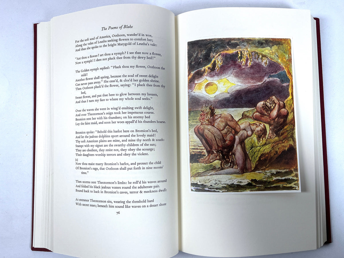 The Poems of William Blake, Limited Editions Club, 1973, #1393/1500, Fine