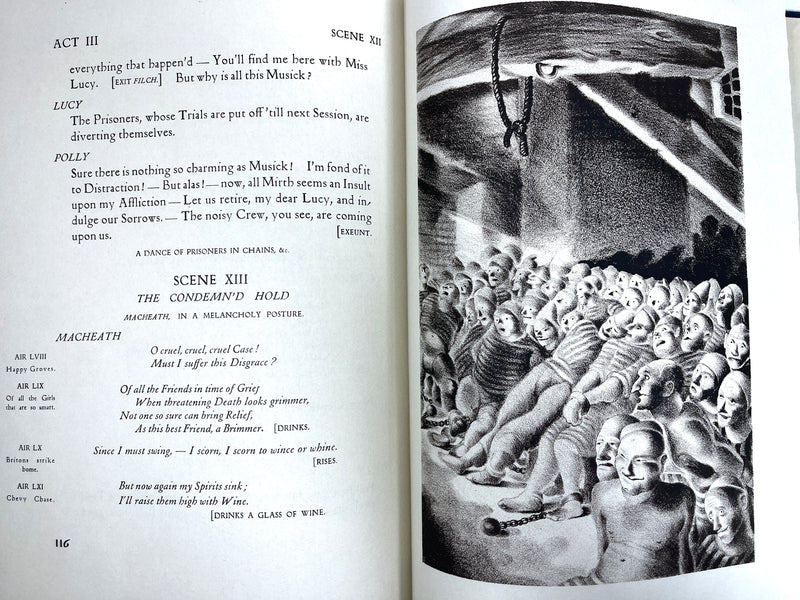 The Beggar’s Opera, John Gay, Limited Editions Club, SIGNED, 1937, NF HC