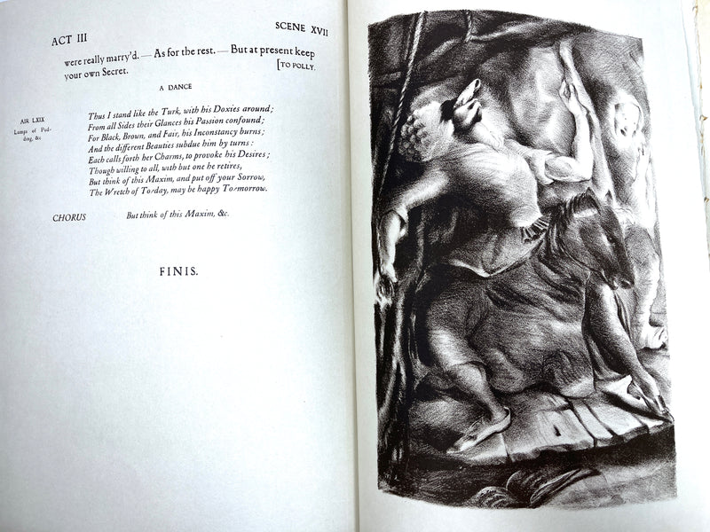 The Beggar’s Opera, John Gay, Limited Editions Club, SIGNED, 1937, NF HC