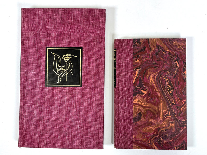 Baudelaire, Les Fleurs Du Mal, 2 Vol, Pierre-Yves Trémois, 1971, SIGNED VG+ HC w/slipcase.
