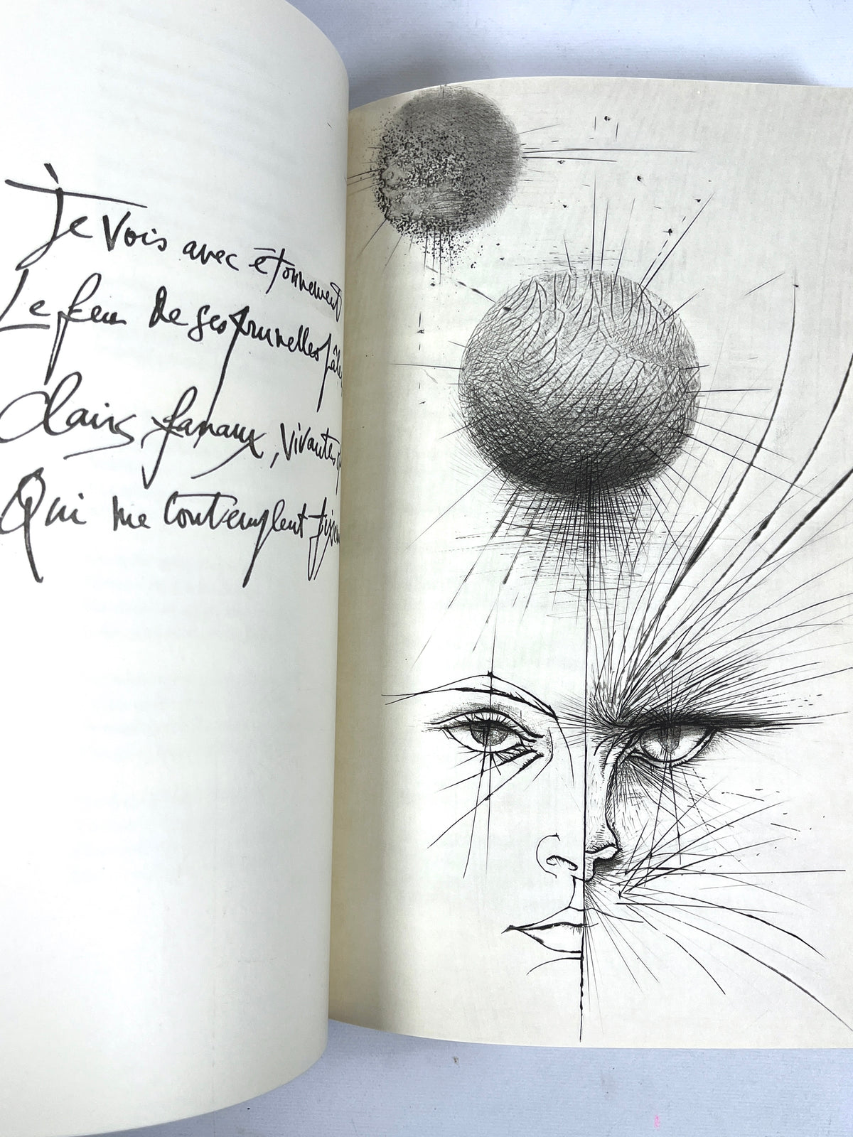 Baudelaire, Les Fleurs Du Mal, 2 Vol, Pierre-Yves Trémois, 1971, SIGNED VG+ HC w/slipcase.