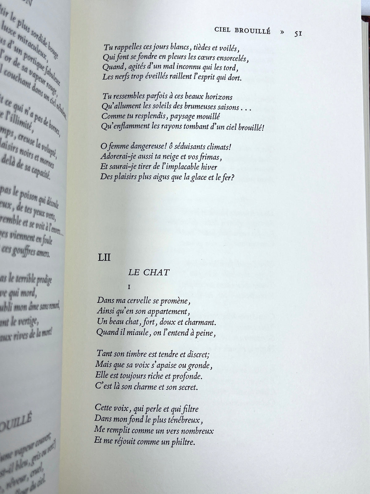 Baudelaire, Les Fleurs Du Mal, 2 Vol, Pierre-Yves Trémois, 1971, SIGNED VG+ HC w/slipcase.