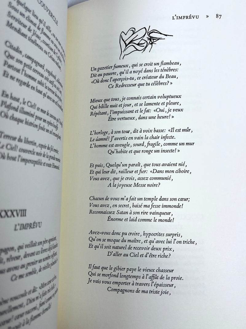 Baudelaire, Les Fleurs Du Mal, 2 Vol, Pierre-Yves Trémois, 1971, SIGNED VG+ HC w/slipcase.