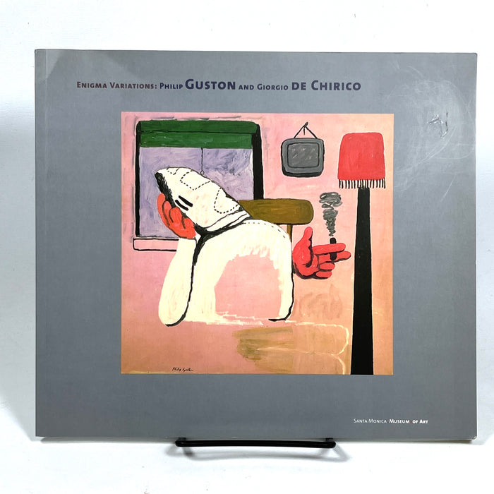 Enigma Variations: Philip Guston and Giorgio De Chirico, Santa Monica, VG+ SC