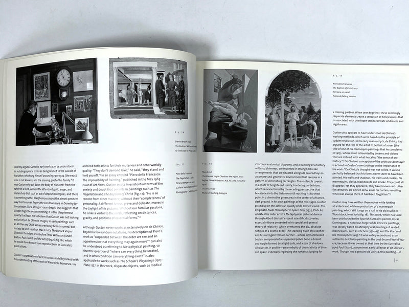 Enigma Variations: Philip Guston and Giorgio De Chirico, Santa Monica, VG+ SC