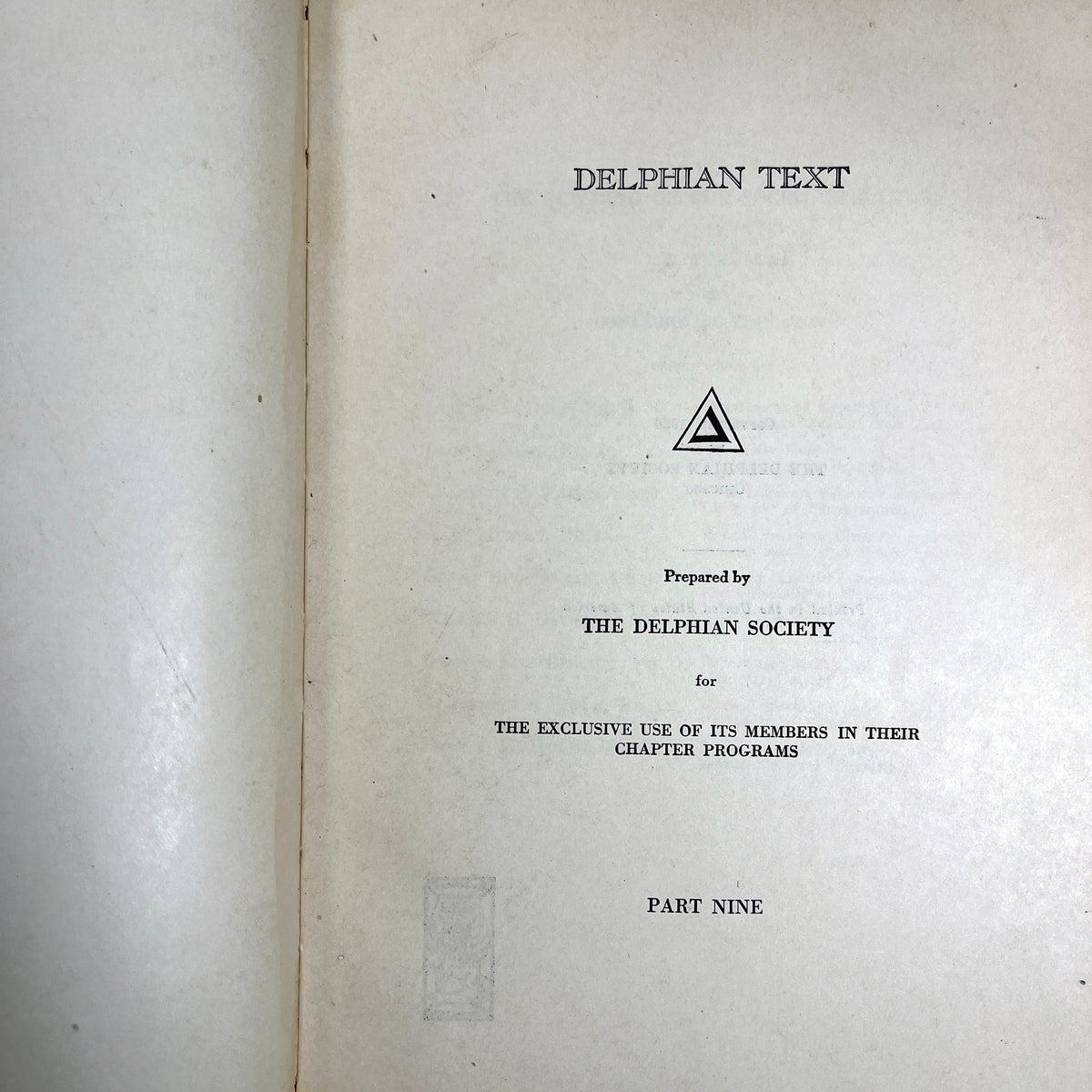 Delphi Text Complete book set, 1-19, The Delphian Society, 1920s, Very Good hardcover