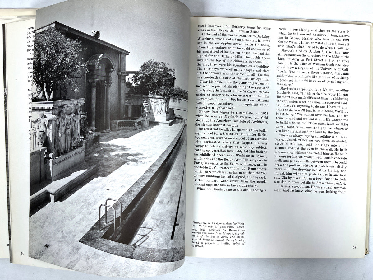 Five California Architects, Esther McCoy, 1960, Very Good + HC & Good DJ