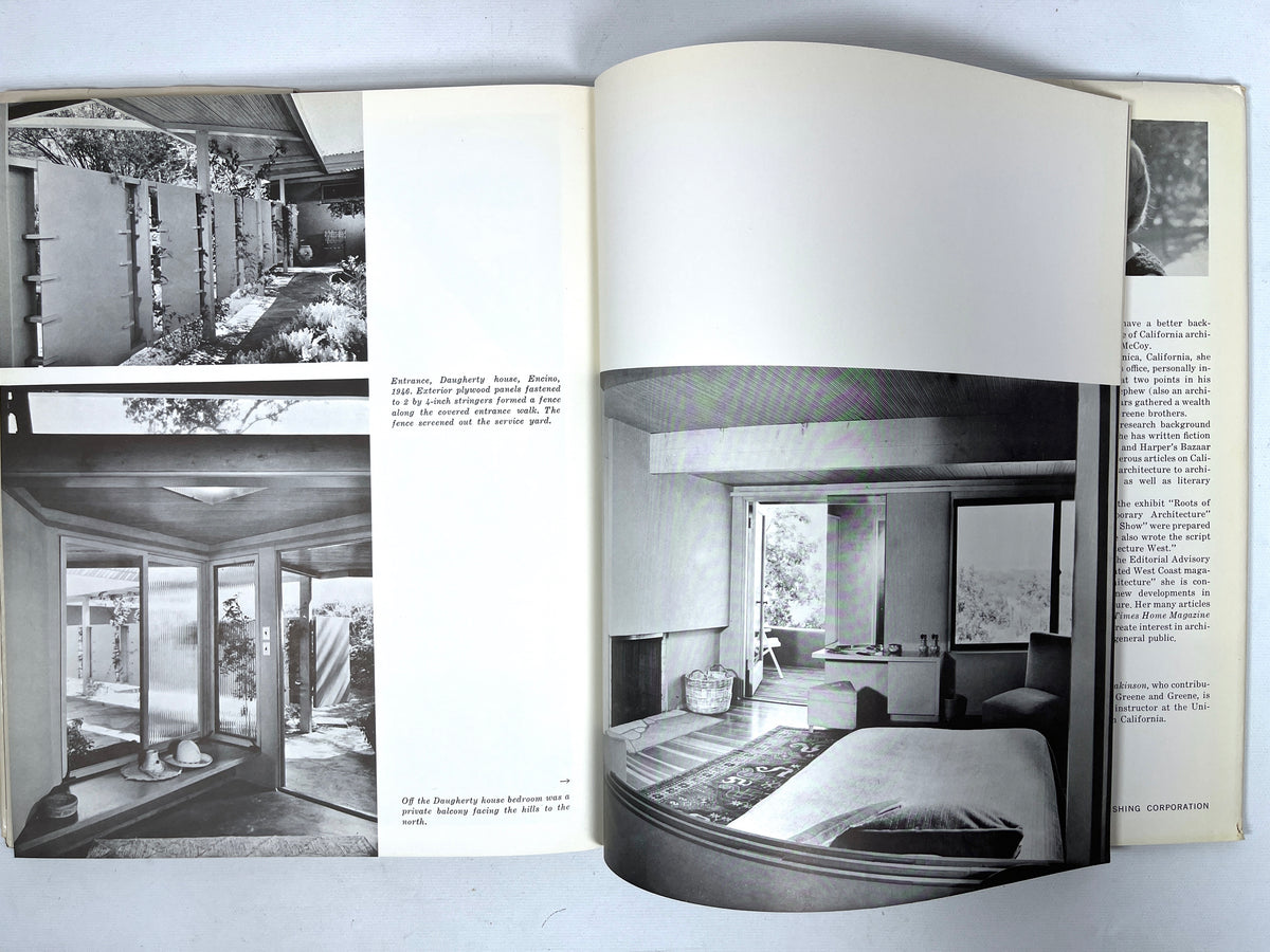 Five California Architects, Esther McCoy, 1960, Very Good + HC & Good DJ