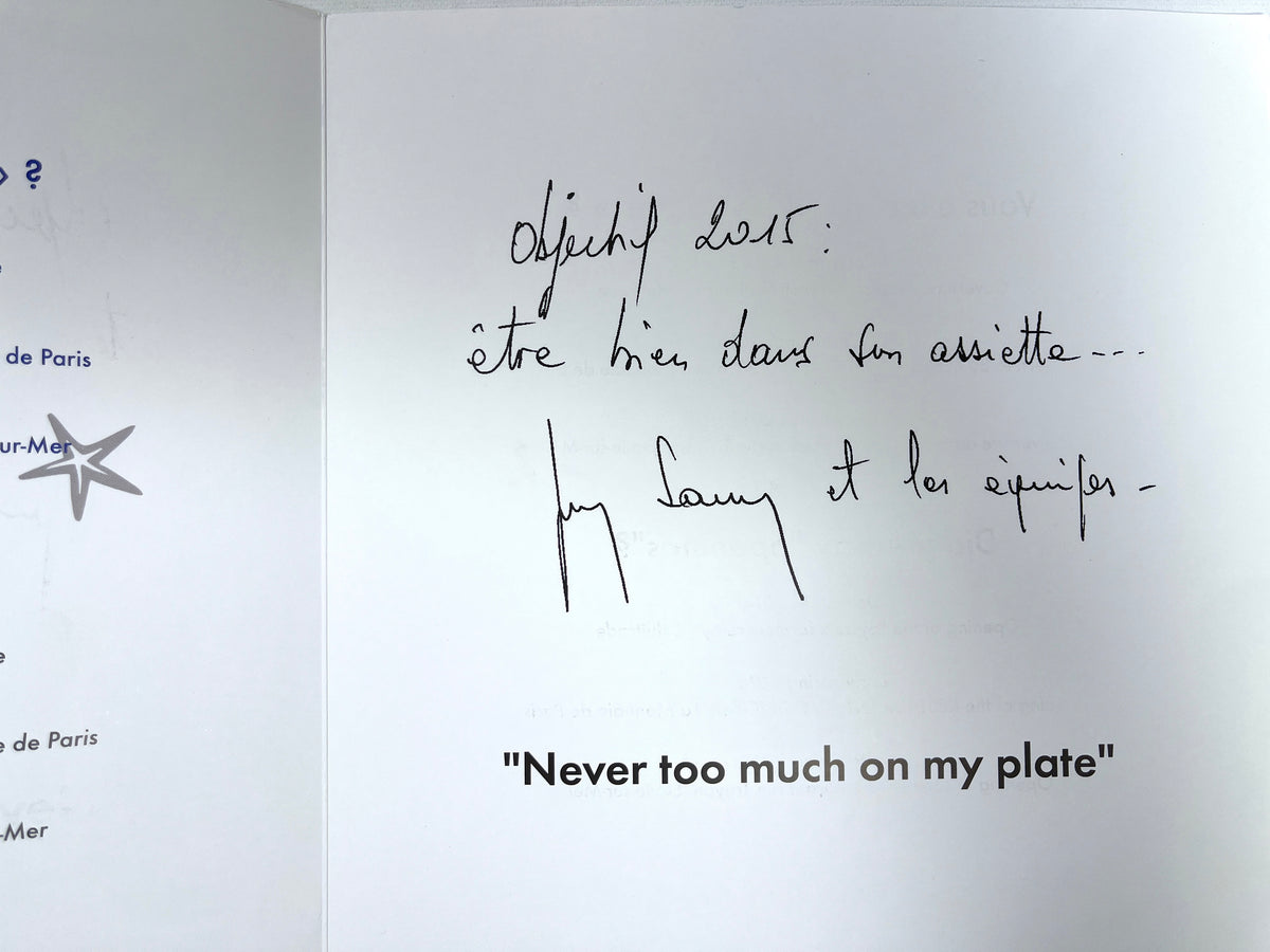 Guy Savoy: Simple French Recipes for the Home Cook, 2003, Near Fine HC & DJ
