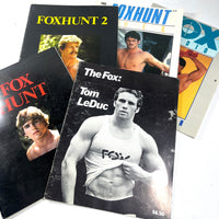 Fox Studio Magazines, 1978-1988, Lot of 5, G-VG SCs, RARE Gay interest