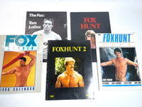 Fox Studio Magazines, 1978-1988, Lot of 5, G-VG SCs, RARE Gay interest