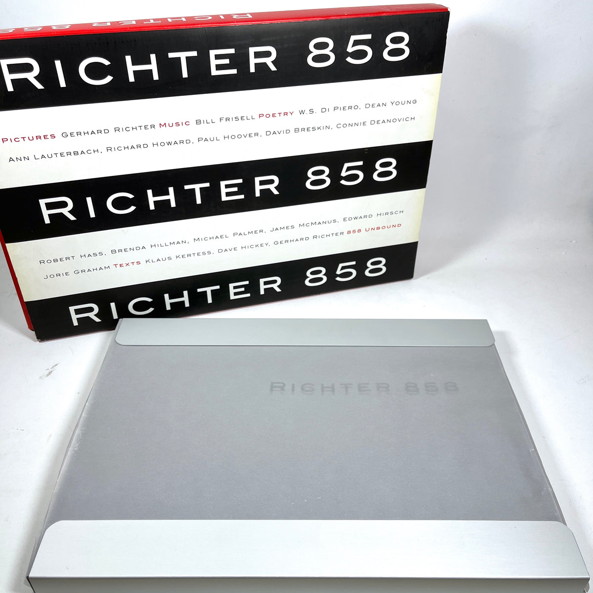 Richter 858, The Shifting Foundation, SF MOMA, 2002, Near Fine oversize HC w/slip & box