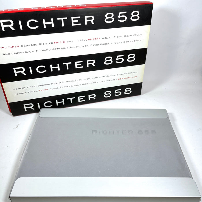 Richter 858, The Shifting Foundation, SF MOMA, 2002, Near Fine oversize HC w/slip & box