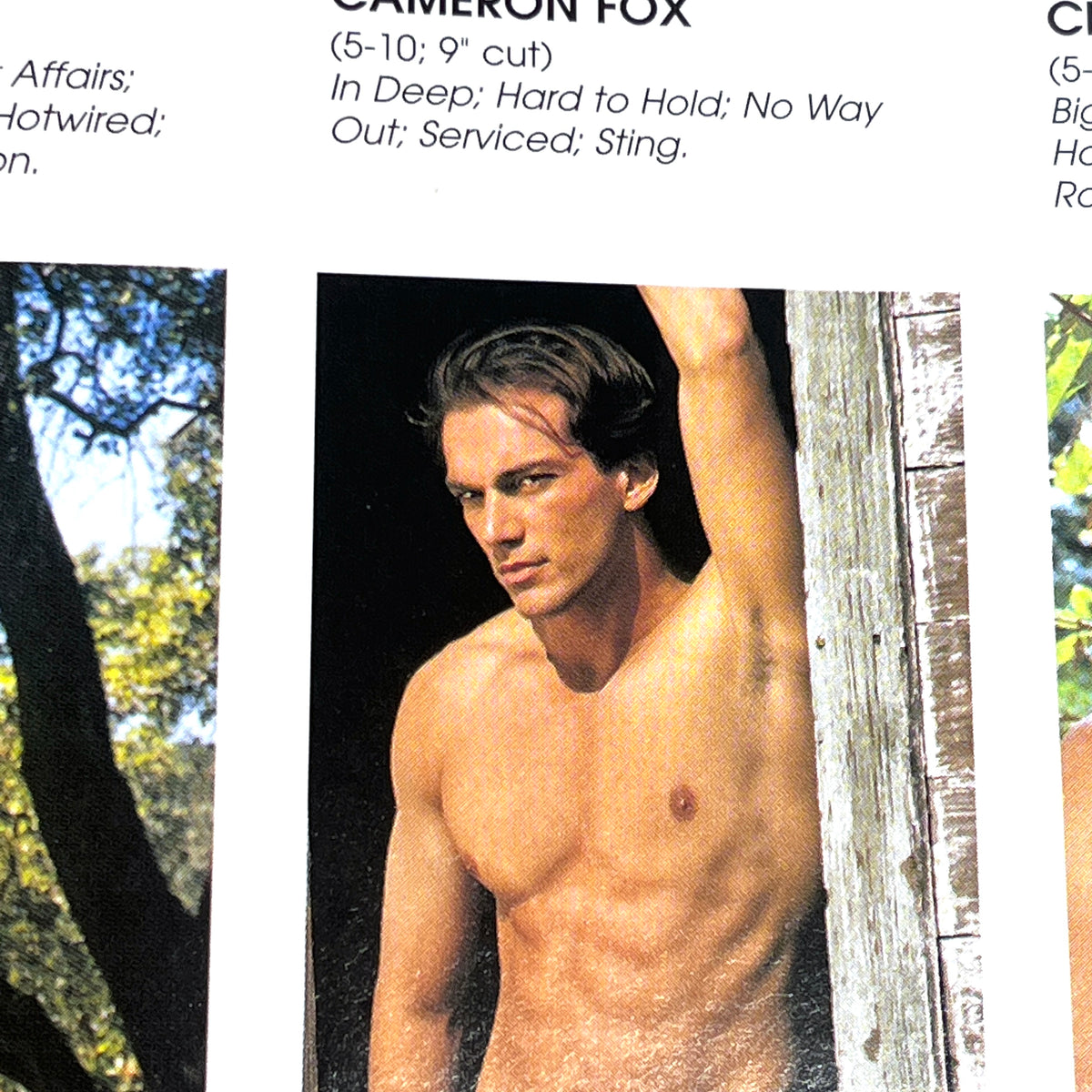 Falcon Studios Magazines, 1978-2002, Lot of 5, Very Good SCs, Gay interest