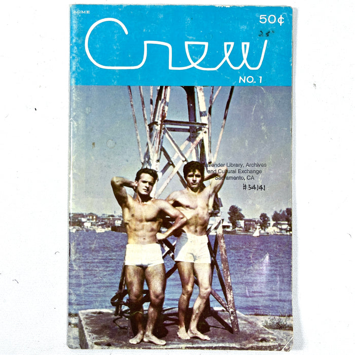 Crew, No. 1, 1963, Very Good staplebound, gay interest magazine