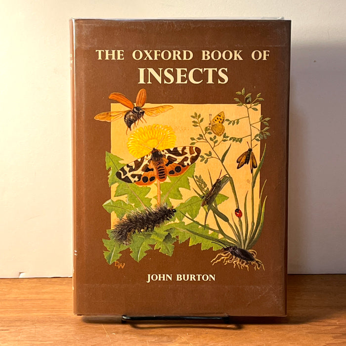John Burton, The Oxford Book of Insects, 1968, HC, Very Good