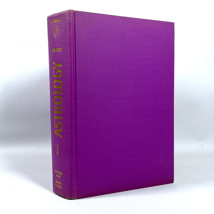 Astrology, The Divine Science; Arcane Publications, SIGNED, 1st Ed., 1971, Very Good hardcover, No DJ.