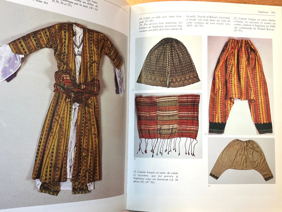 Memoire de Soie: Costumes et Parures de Palestine et de Jordanie, EDIFRA, 1988, HC, VG.