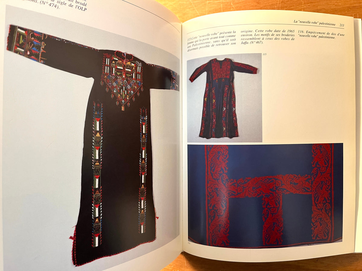 Memoire de Soie: Costumes et Parures de Palestine et de Jordanie, EDIFRA, 1988, HC, VG.