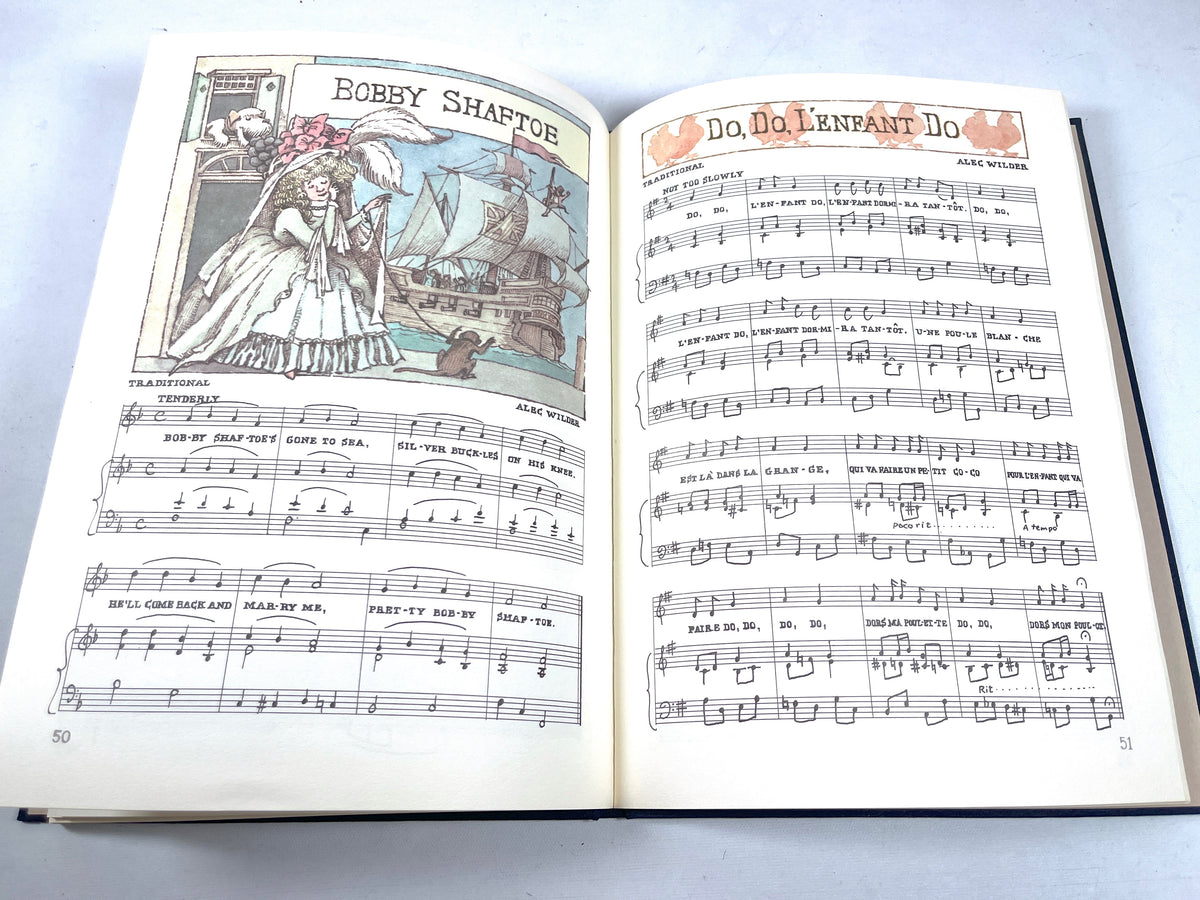 Lullabies and Night Songs, Alec Wilder, illus Maurice Sendak, 1965, Near Fine hardcover