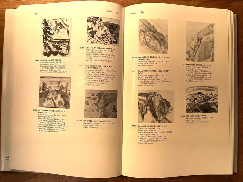 John Marin: A Stylistic Analysis and Catalogue Raisonné, 2 Vols., 1970, HC, NF.