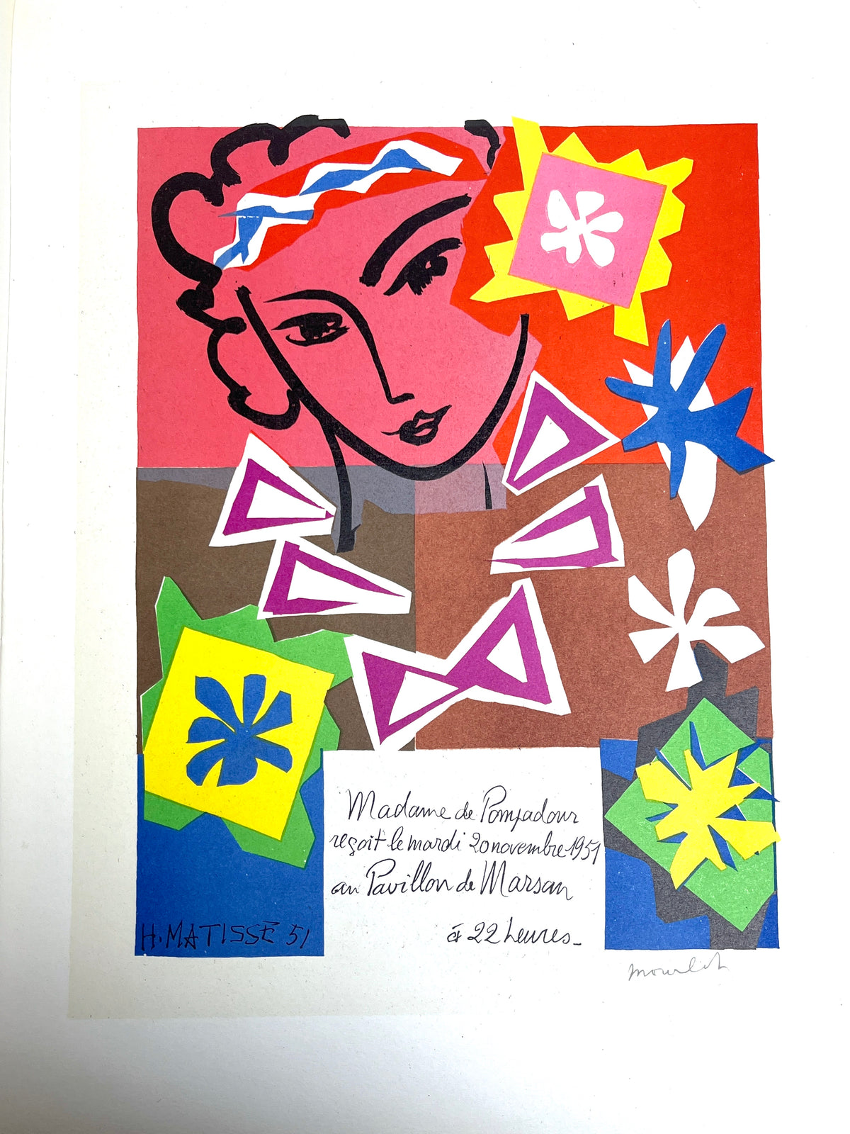 Kunst Im Plakat, Braque, Chagall, Dufy, Leger, Matisse, Miro, Picasso, 1959, NF.