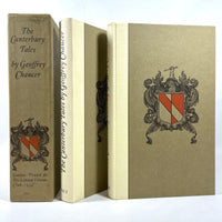 Geoffrey Chaucer, The Canterbury Tales, Limited Editions Club 2 vol, 1934 NF, slipcase