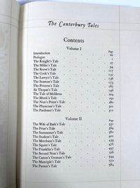 Geoffrey Chaucer, The Canterbury Tales, Limited Editions Club 2 vol, 1934 NF, slipcase