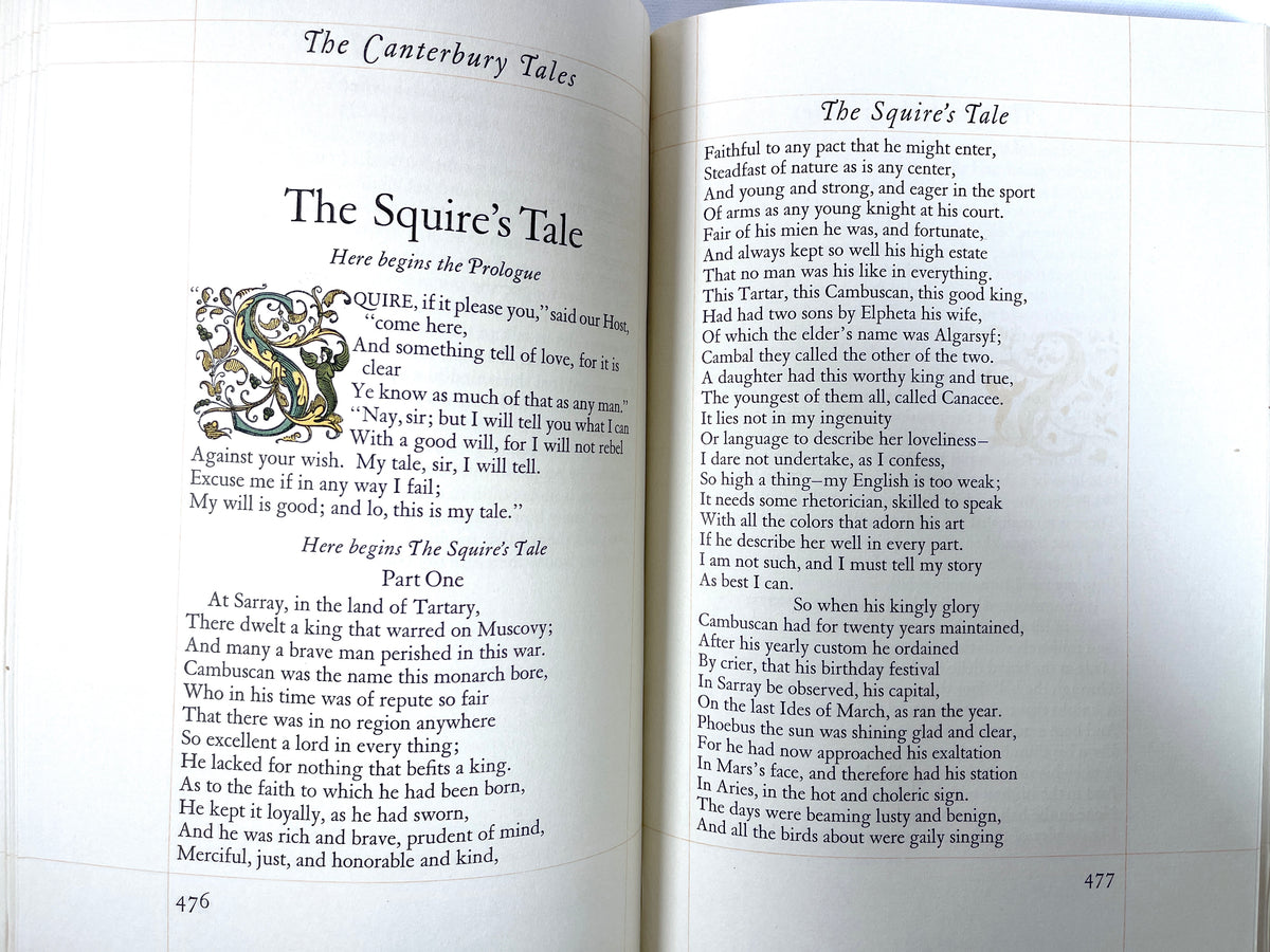 Geoffrey Chaucer, The Canterbury Tales, Limited Editions Club 2 vol, 1934 NF, slipcase