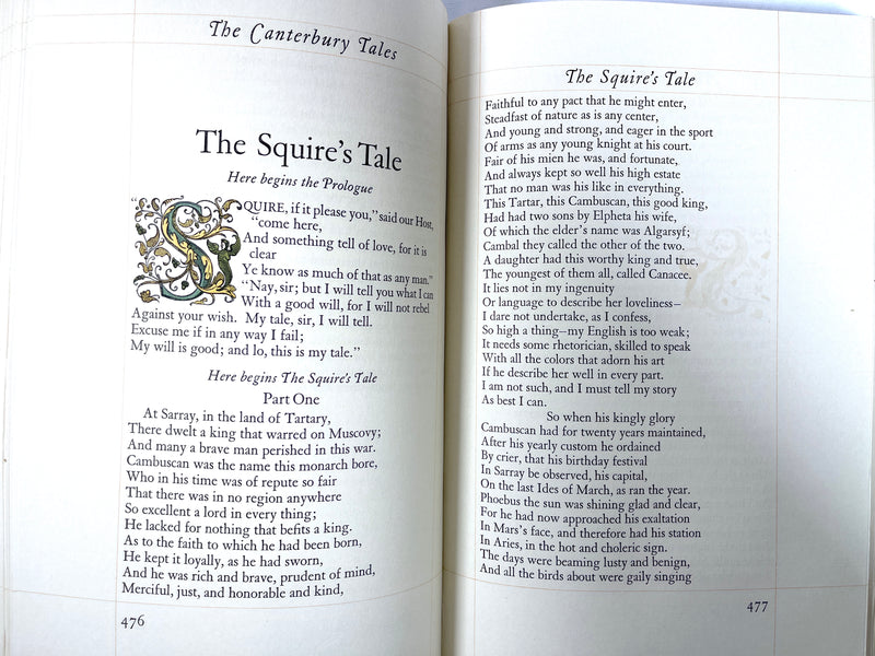 Geoffrey Chaucer, The Canterbury Tales, Limited Editions Club 2 vol, 1934 NF, slipcase