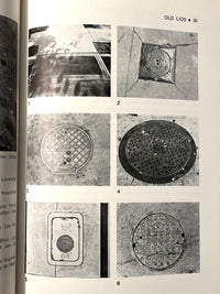 Manhole Covers of Los Angeles, Robert and Mimi Melnick, First Edition, 1974, HC, VG.