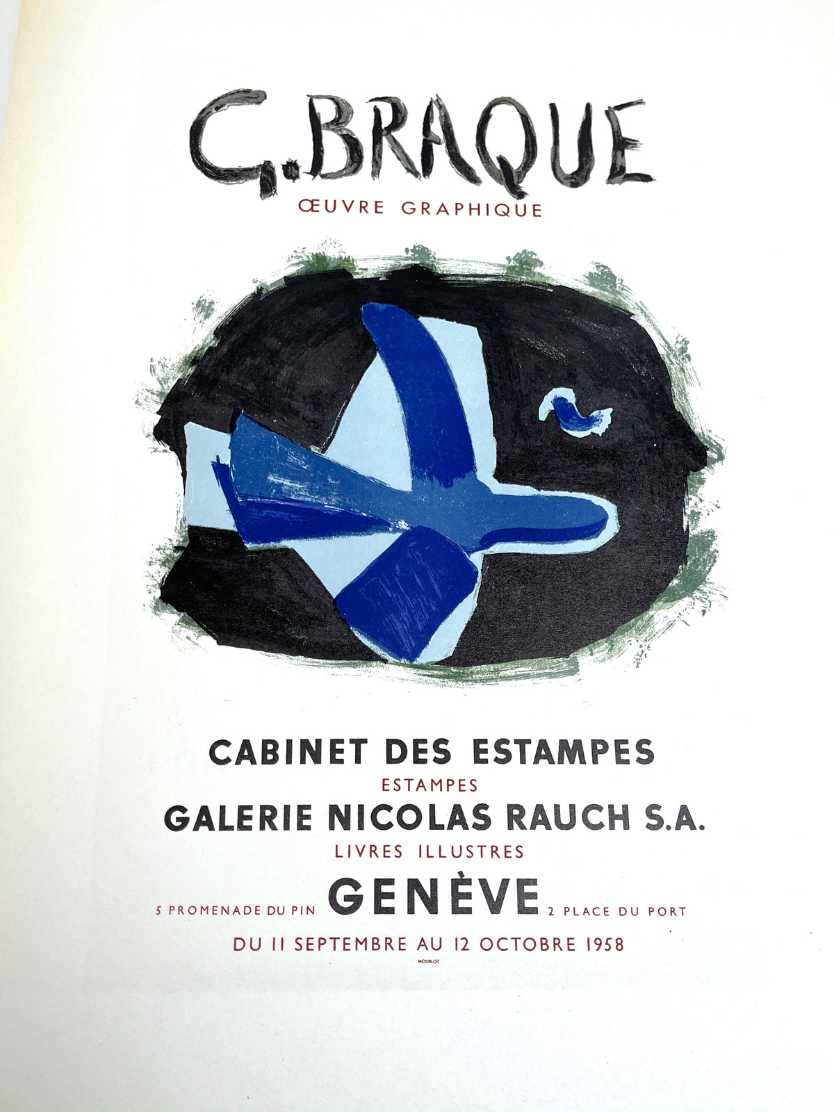 Kunst Im Plakat, Braque, Chagall, Dufy, Leger, Matisse, Miro, Picasso, 1959, NF.