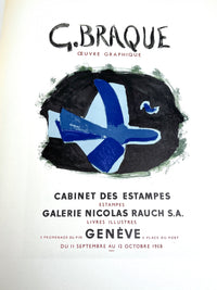 Kunst Im Plakat, Braque, Chagall, Dufy, Leger, Matisse, Miro, Picasso, 1959, NF.