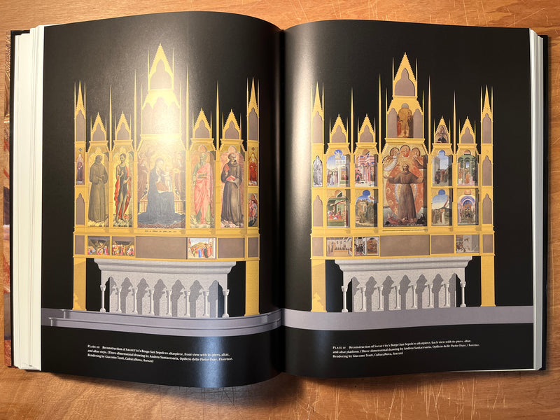 Sassetta: The Borgo San Sepolcro Altarpiece, Machtelt Israëls, Ed. 2 Vol. HC in Slipcase, Fine