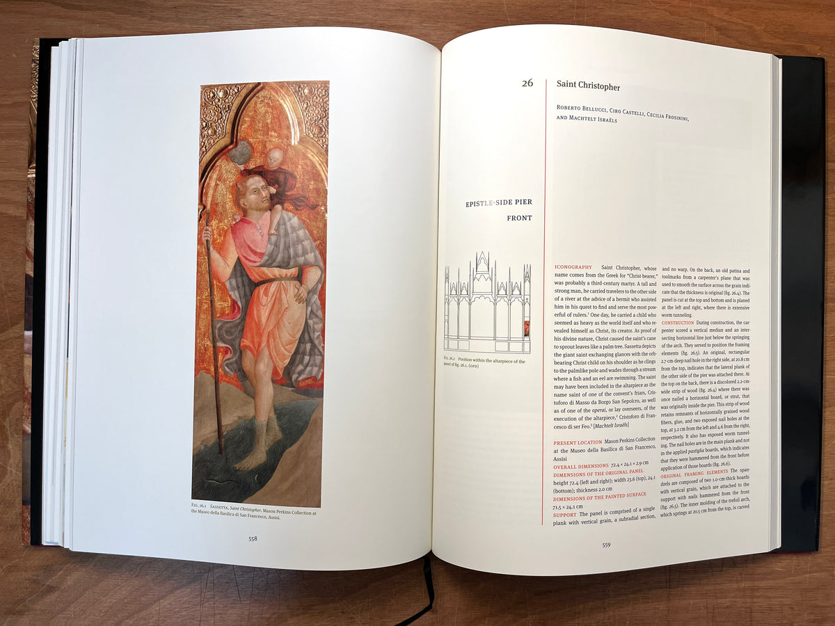 Sassetta: The Borgo San Sepolcro Altarpiece, Machtelt Israëls, Ed. 2 Vol. HC in Slipcase, Fine